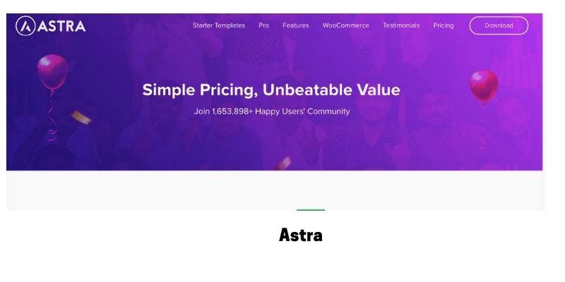 Astra: Best WordPress Themes for Life Coaches