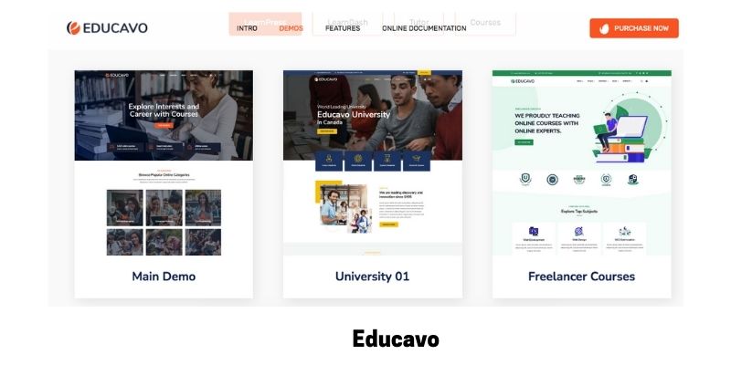 Educavo: Best online courses WordPress theme for virtual classroom