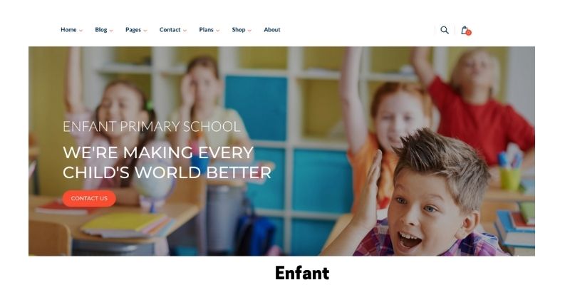 Enfant: Best Primary School WordPress Theme