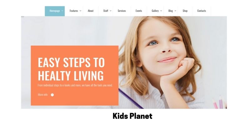 kids planet :Best Primary School WordPress Theme 