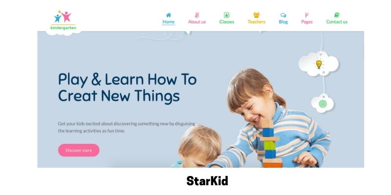 StarKid:Best Primary School WordPress Theme