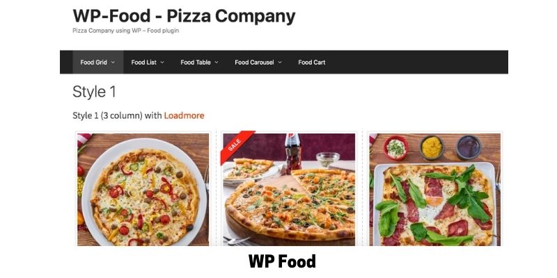  WP Food: WordPress Restaurant Menu Plugin