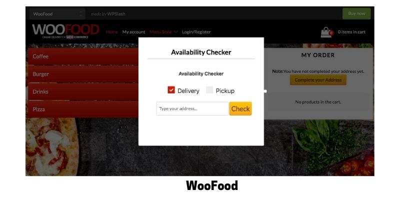 WooFood: WordPress Restaurant Menu Plugin