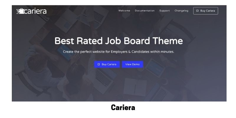 Cariera: WordPress Theme for Job Site