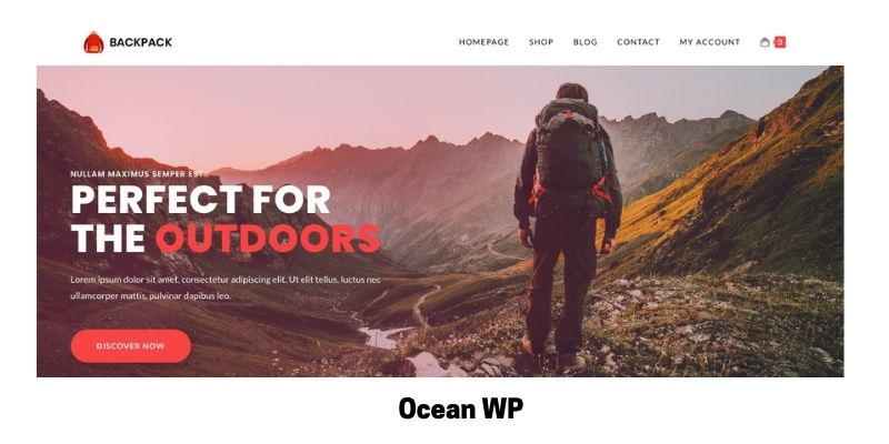 Ocean WP: Best Health Supplements WordPress Theme