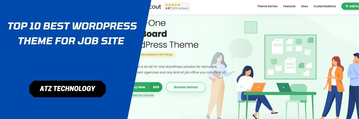 Top 10 Best WordPress Theme for Job Site in 2021
