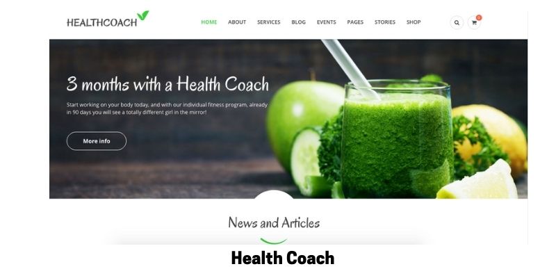 Health Coach: Best WordPress Themes for Life Coaches 