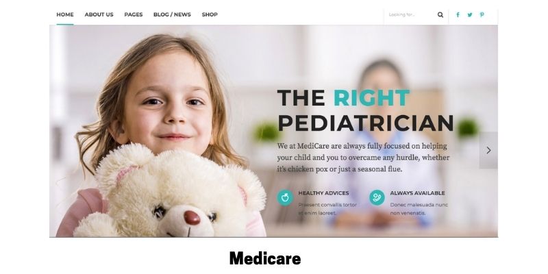 Medicare: What is the Best Medical WordPress Theme