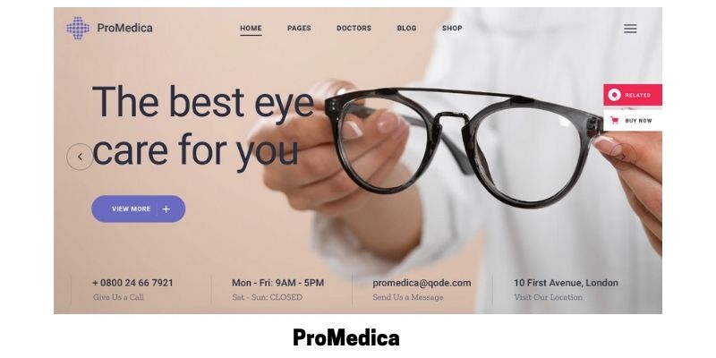 ProMedica: What is the Best Medical WordPress Theme