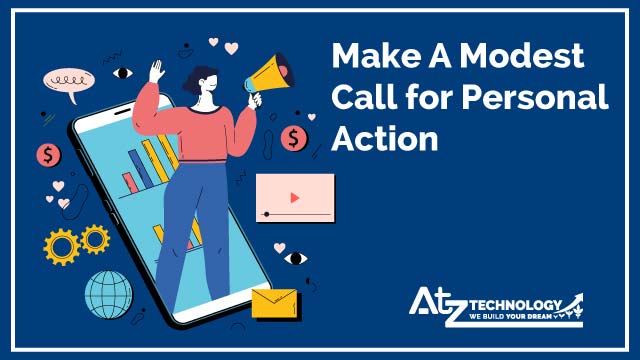 Make A Modest Call for Personal Action